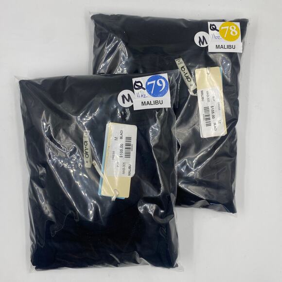 B Up MALIBU BLACK SHORT SLEEVE LOUNGE MINI DRESS  #MAB-305-BLK XL XLarge NEW - Picture 9 of 10